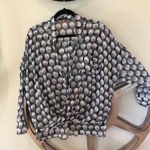 Vince Camuto Wrap front blouse